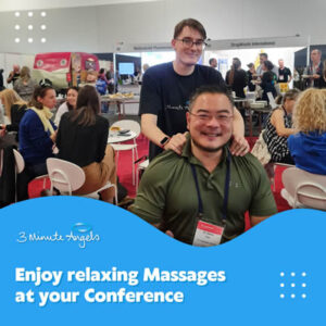 Enjoy relaxing Massages at your Conference