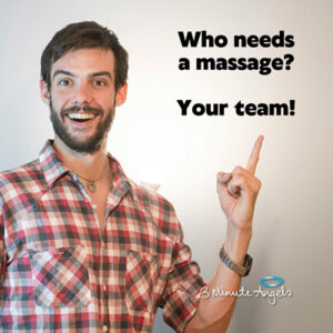 Who needs a massage?