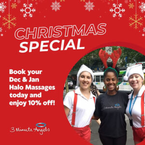 December and January Halo Massages 10% Off