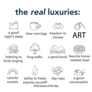 The Real Luxuries